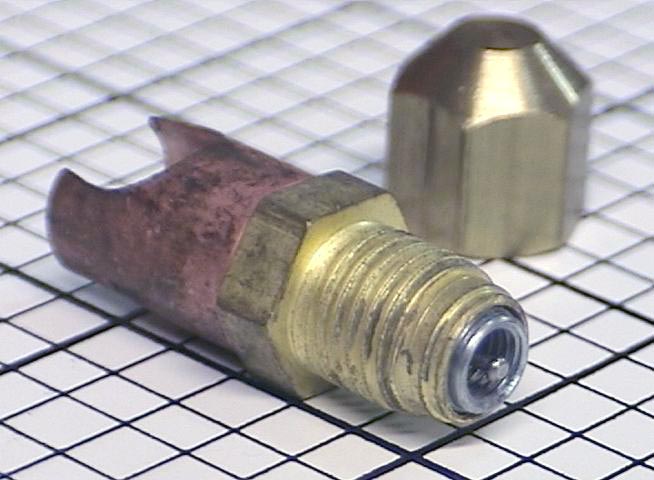 saddle type shutoff valve